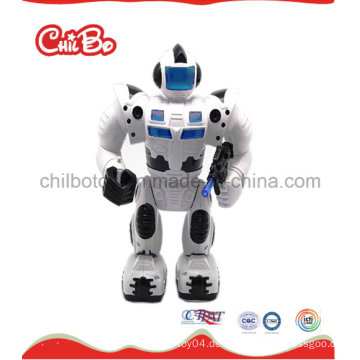 Schwarzes weißes Roboter-Förderung-Geschenk-Plastikspielzeug (CB-PM021-S)